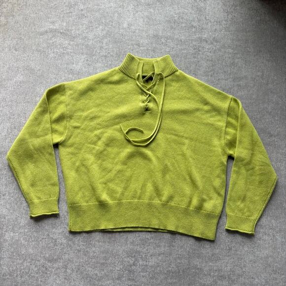Theory Sweaters - $400 Theory Green Cashmere Sweater
